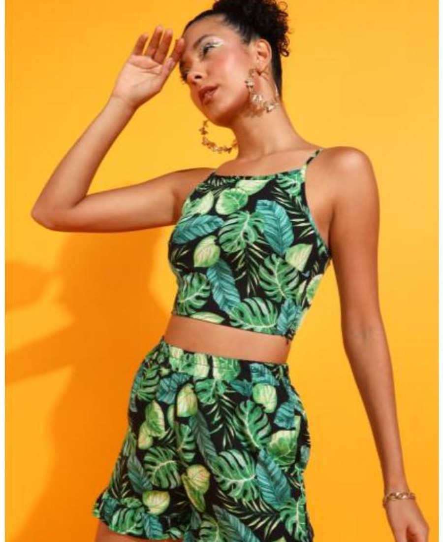 Women's printed garment